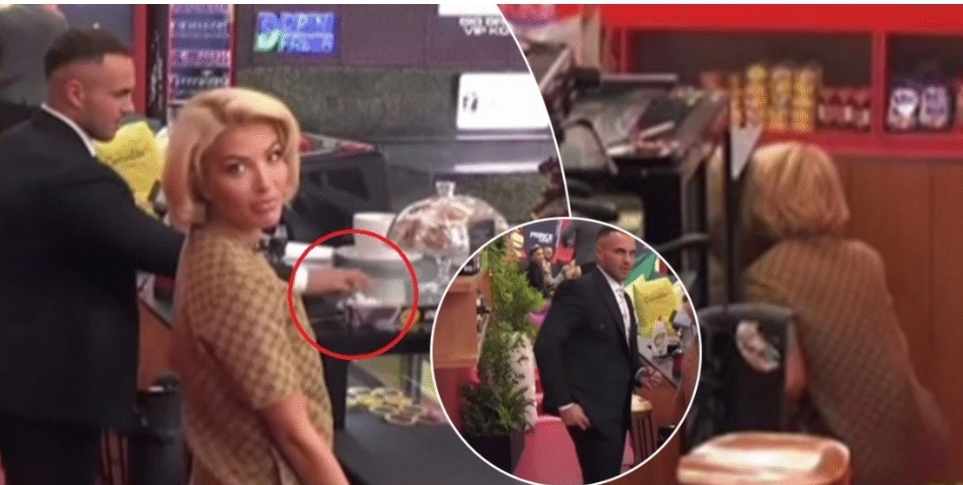 Rrjetet “zien” nga pamjet e BBVK: Edi kapet me një qese të bardhë, Dolce shfaqet i fshehur poshtë banakut