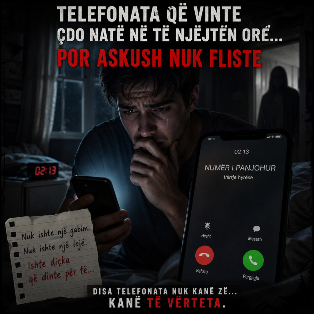 Telefonata që vinte çdo natë në të njëjtën orë… por askush nuk fliste